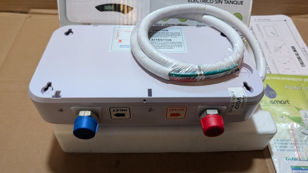 Ecosmart Tankless Water Heater POU 3.5