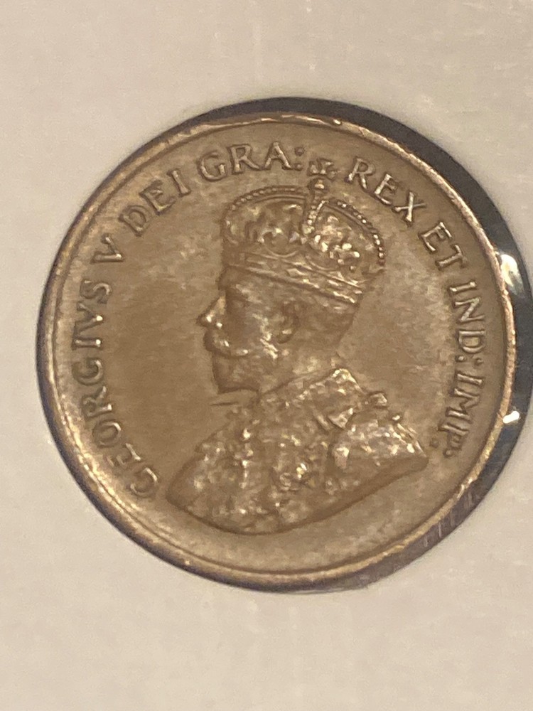 1933 Canada 1 Cent Foreign Coin