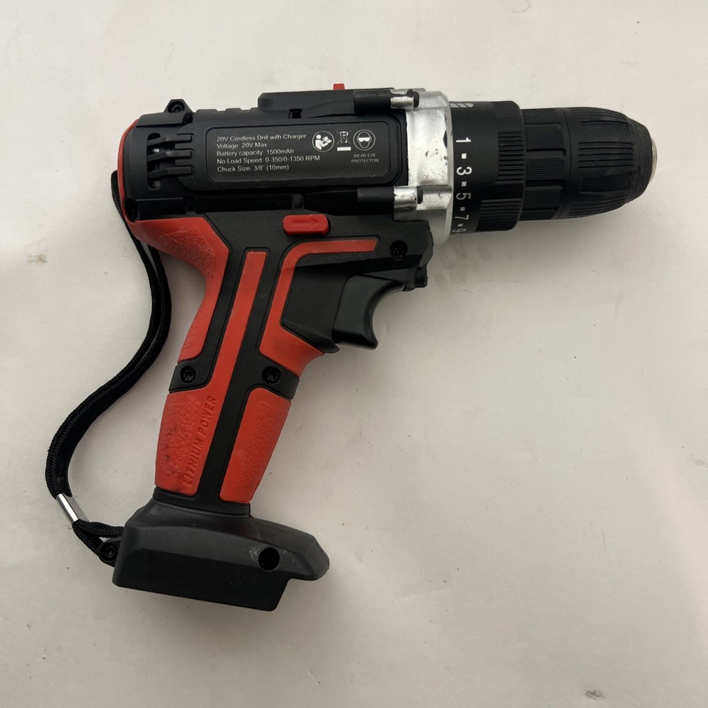 Corebuilt 20V Cordless Drill 3/8” Keyless Chuck TOOL ONLY