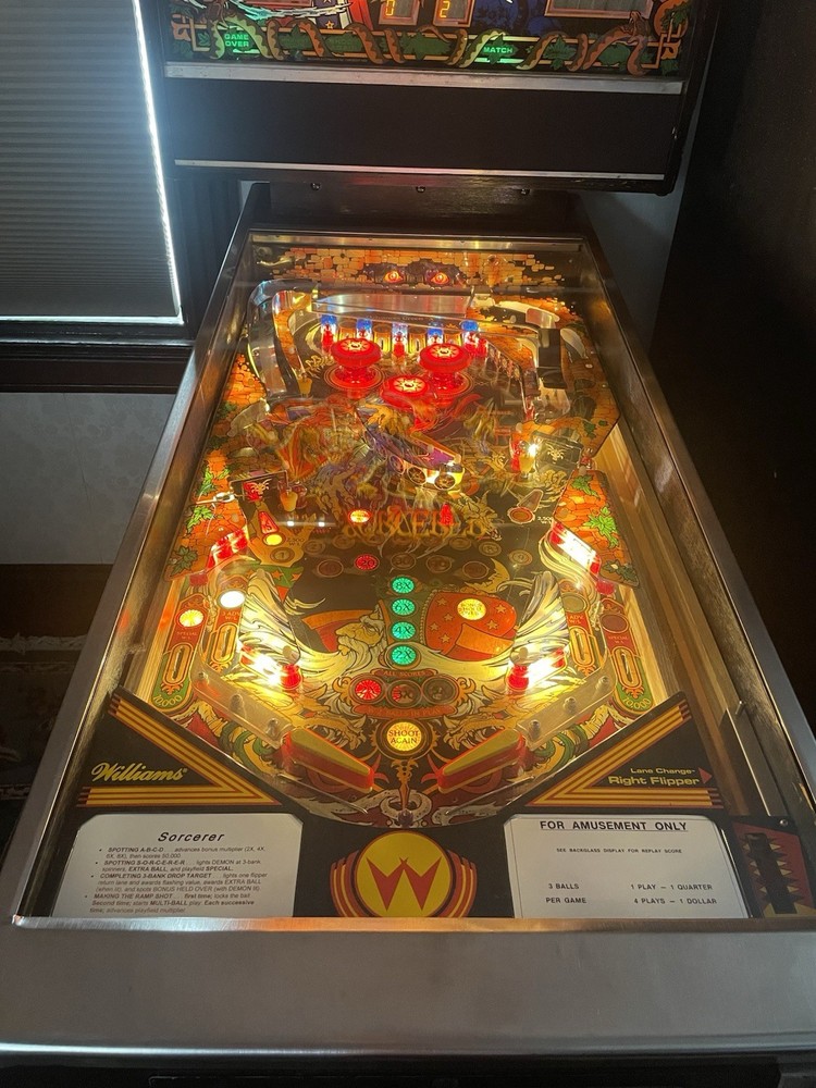 Williams Sorcerer Pinball GI improvement kit!