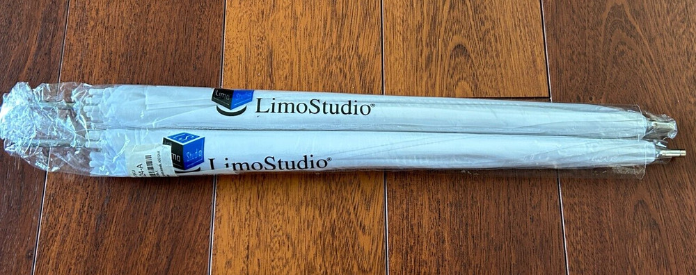 Limostudio 2 x 33'' Diameter Studio Light White Umbrellas Light Diffuser New