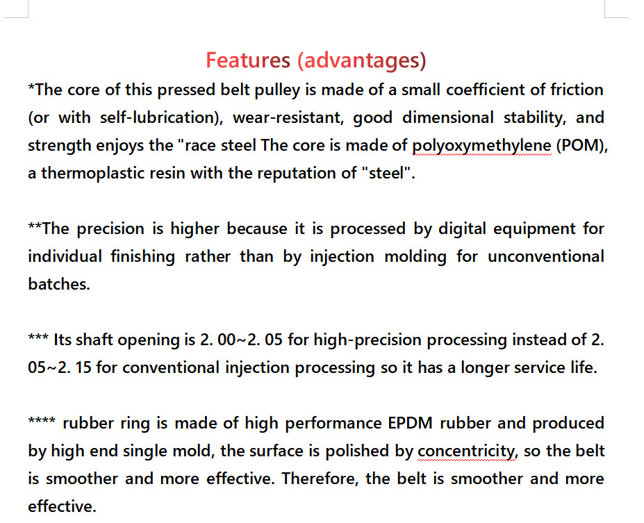 Pinch Roller Replacement Part For SHARP RT-10 100% New Imported POM Material