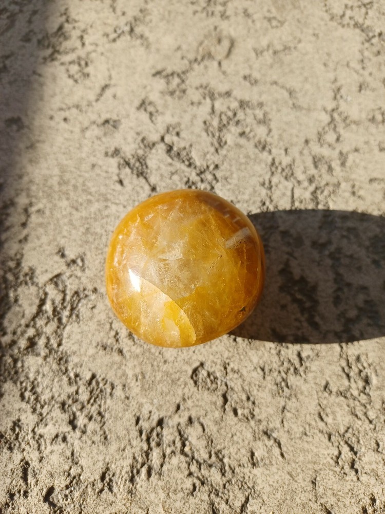 Golden Healer Palm Stone