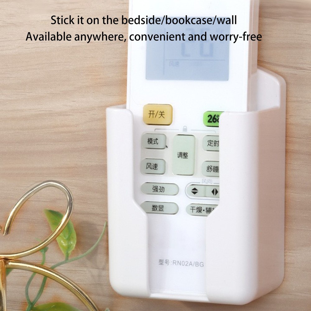 Remote Control Holders 3 Pcs Wall Mount Remote Holder Self Adhesive Remote Case