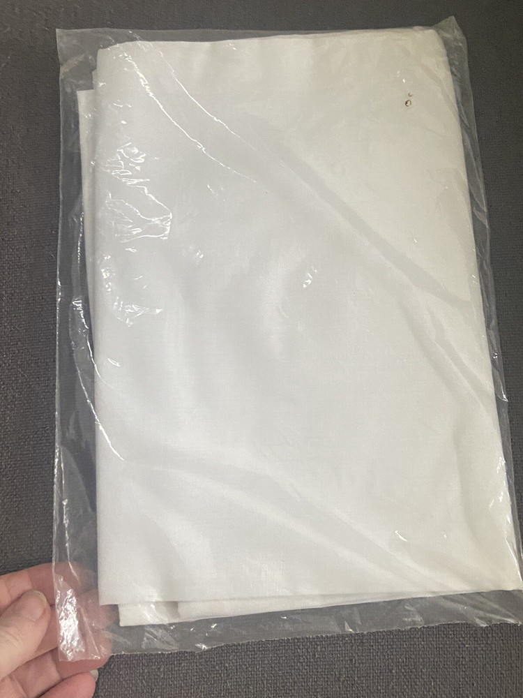 One Vintage Zippered Pillow Cover Protector Standard Pillow