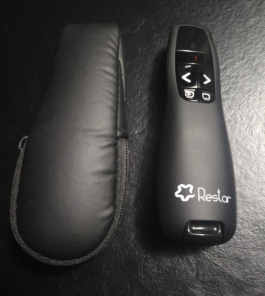 Restar Wireless Presenter With Laser Pointer NO BATTERIES