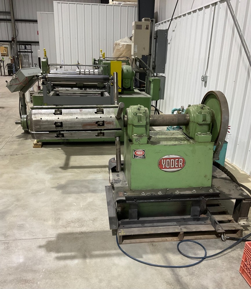 28"X4" YODER POWERED SLITTING LINE
