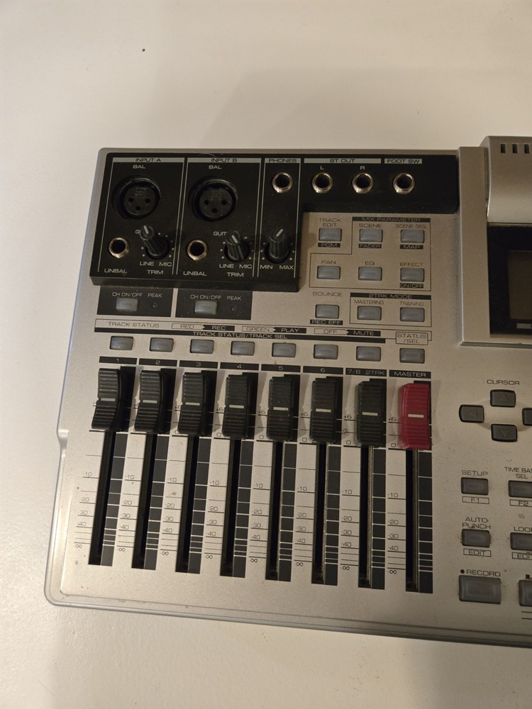 Fostex VF80 ex multi-track recorder Digital Multitracker VF80EX Not Tested