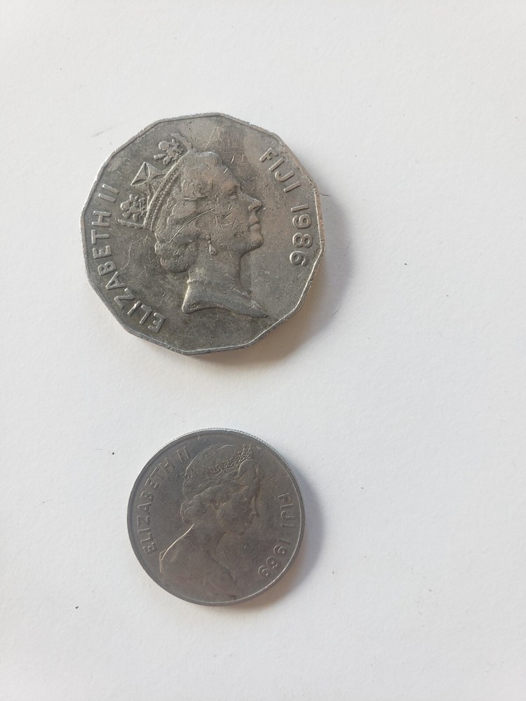 Fiji 1968-1986 notes an coins collection