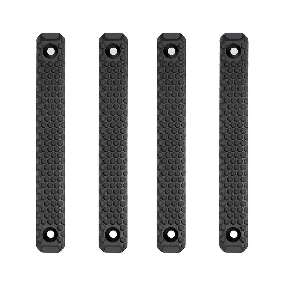 4Pc M-LOK rail Protection MLOK Rail Protector Cover Panel For MLOK System