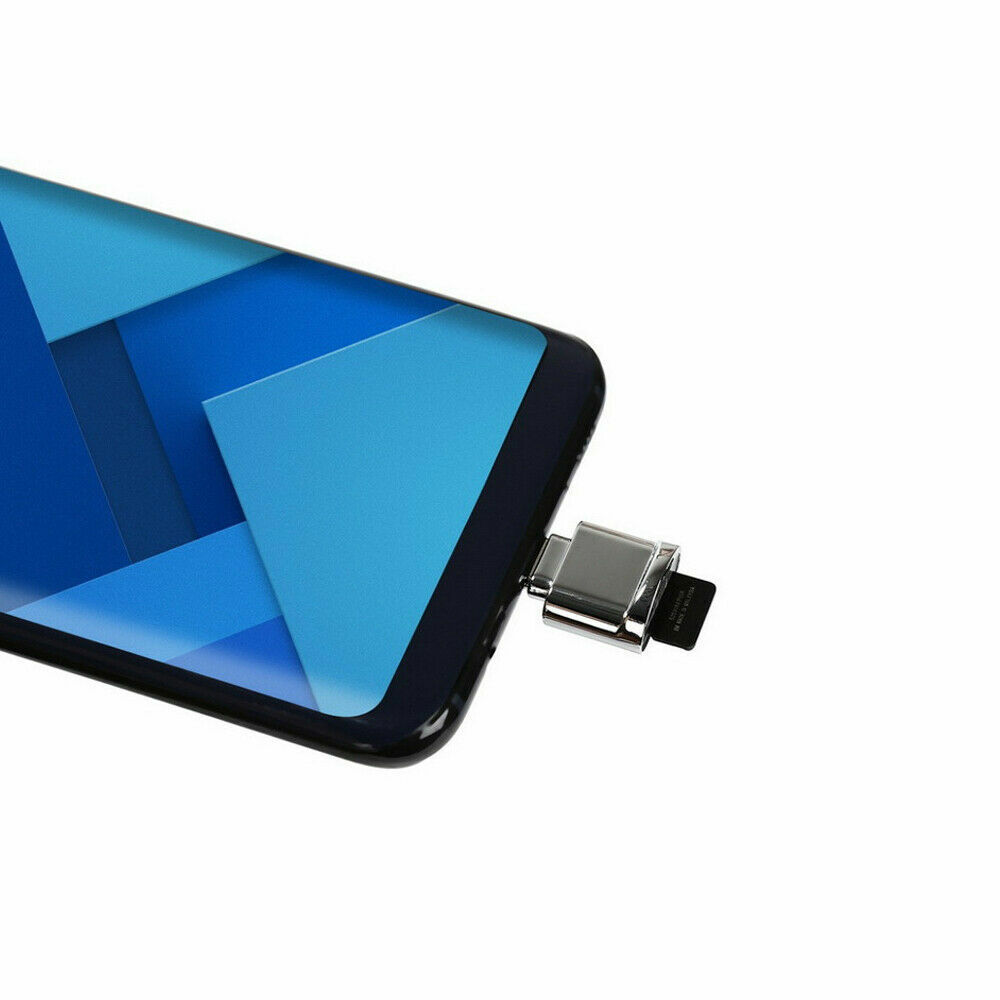Mini Type C For Micro SD TF Memory Card Reader OTG Adapter Type C USB 3.1 Light