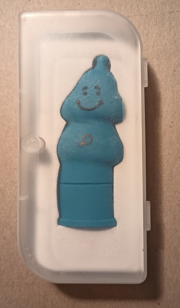 Condom shape 4gb USB flash drive RARE