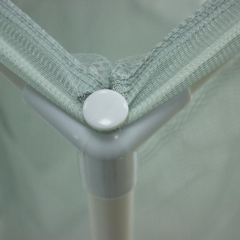 3 Bag Rolling Laundry Sorter Mesh Bags Removable Durable Easy Assembly Home