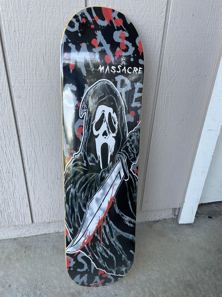 Massacre Scream Ghostface Skateboard 8.38 Horror Disorder Zero Primitive Skull