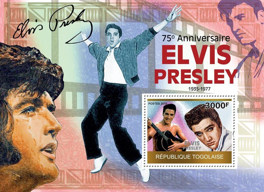 Elvis Presley - 75th anniversary (Yvert & Tellier Code: 393)