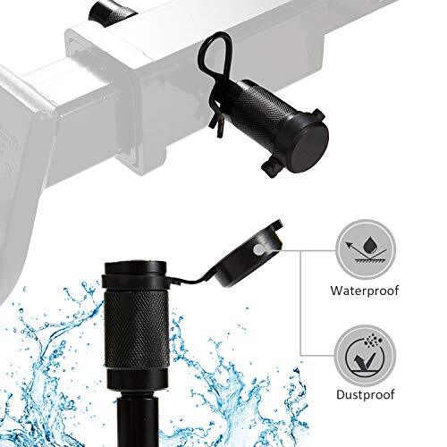 Trailer Hitch Lock Set Solid Locking Hitch Pin with 5/8" and 1/2" Dia 4" Long...