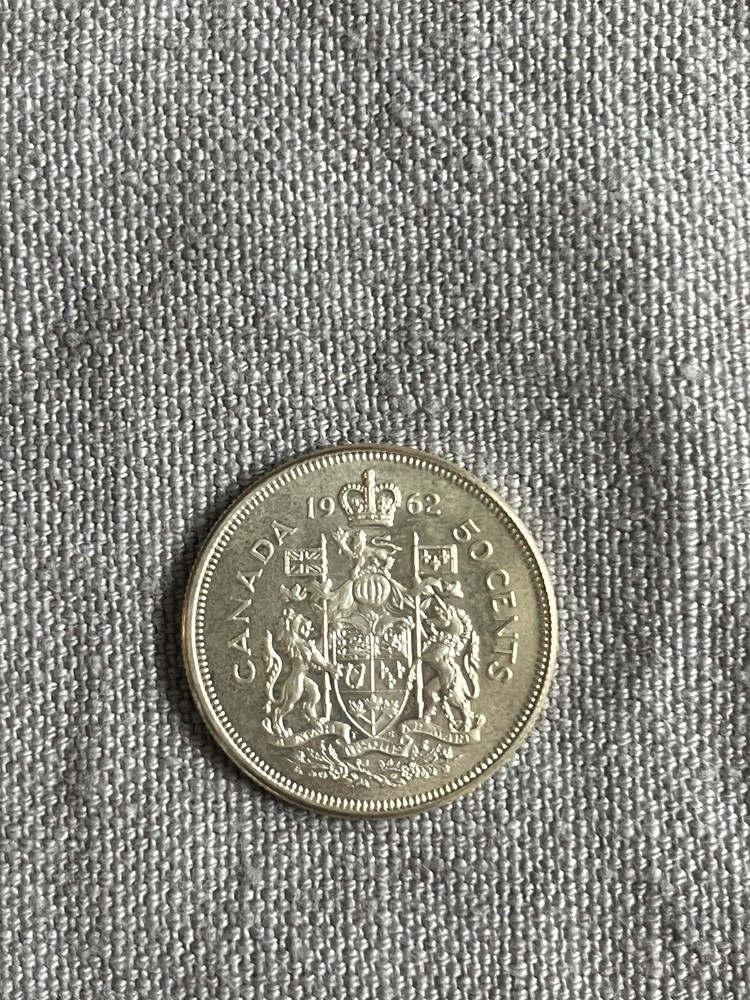 Canada Silver Half Dollar 1962 Lot 70