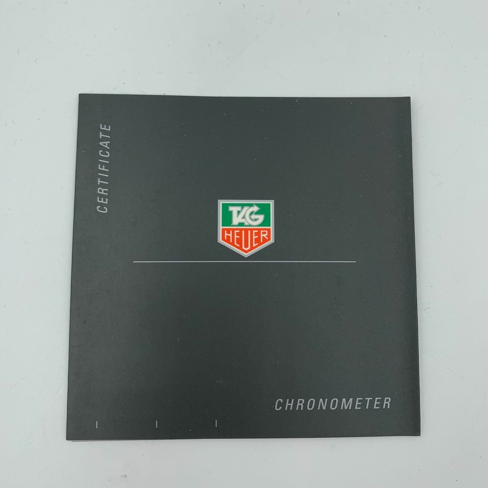 TAG Heuer Chronometer Certificate