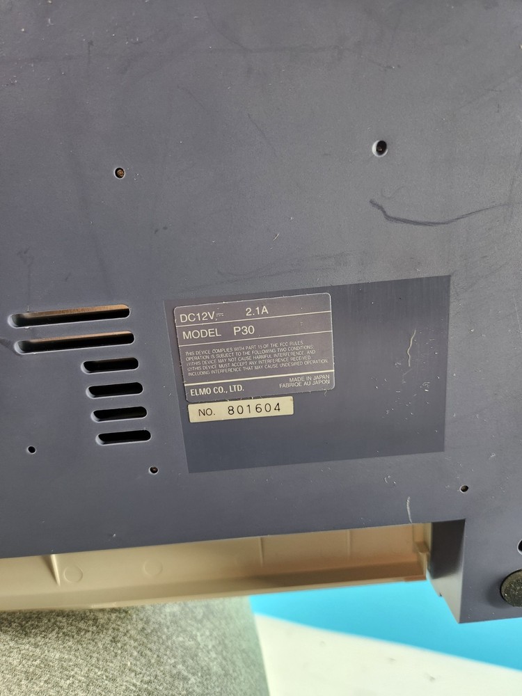 Elmo P30 Digital Visual Presenter Document Camera