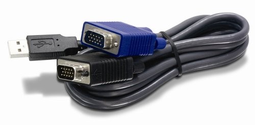 TRENDnet 2-in-1 USB VGA KVM Cable (tkcu10)