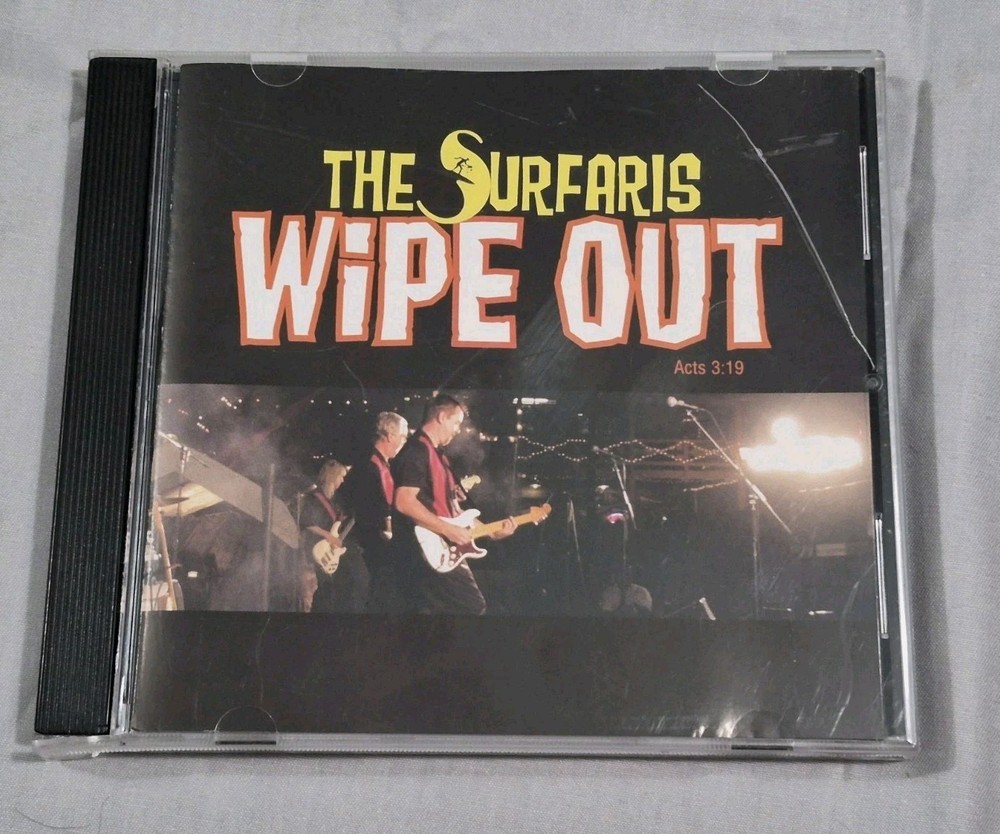 THE SURFARIS Wipe Out CD Signed By Band - JSA Certified Authenticated