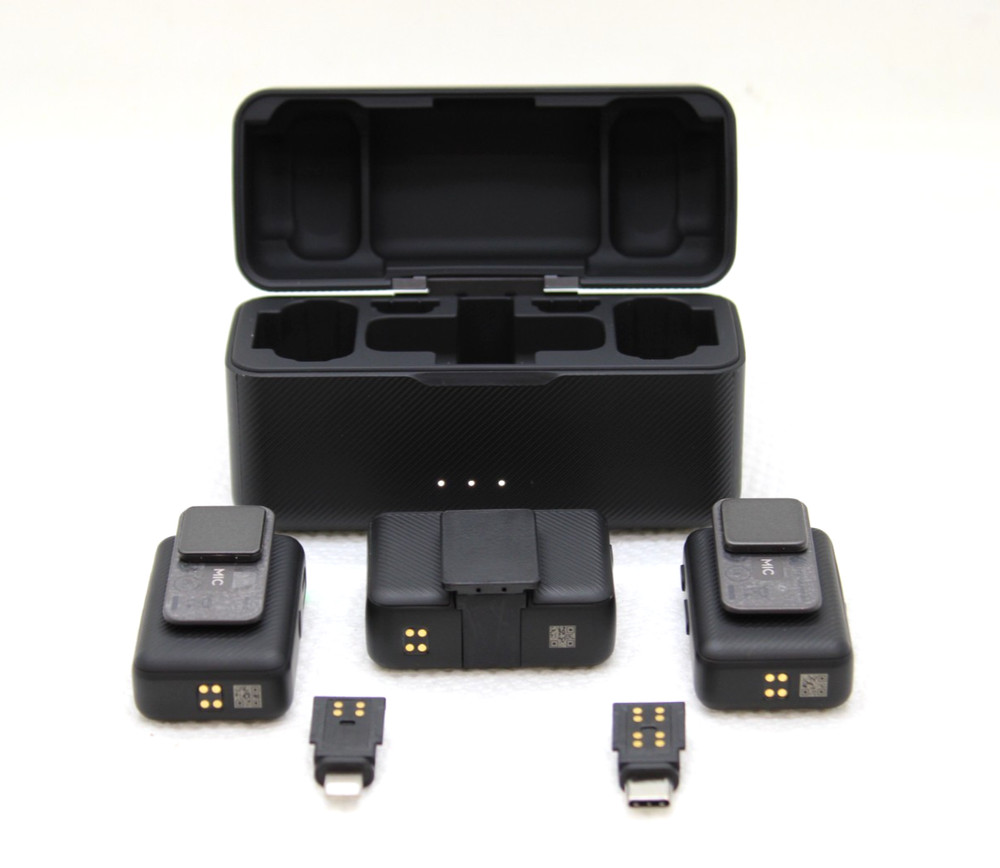 DJI Mic Dual-Transmitter Compact Digital Wireless Microphone Recorder ASB01
