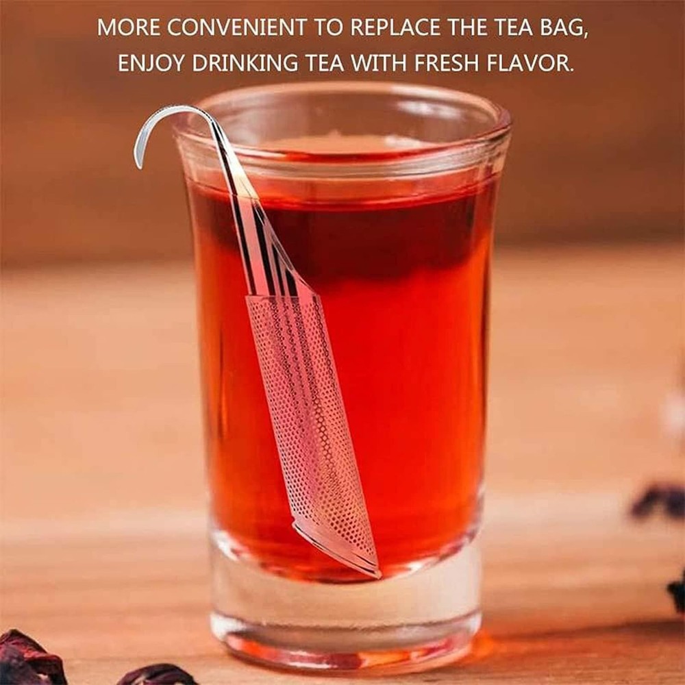 3PCS Stainless Steel Tea Diffuser Strainers, Long-handle Filters for Loose L...