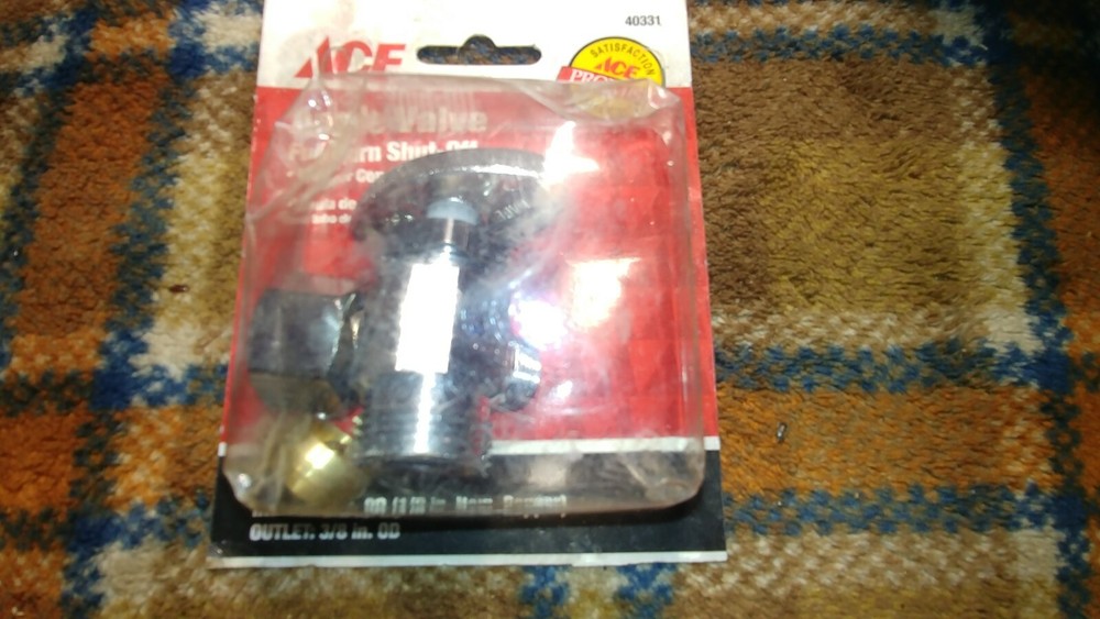 ANGLE VALVE FULL TURN SHUTOFF 40331