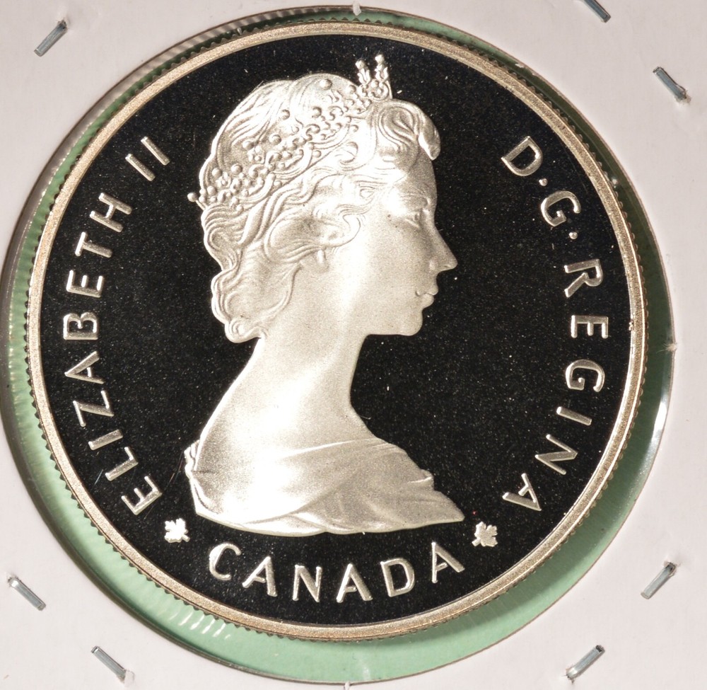 1985 Canada PROOF - Silver Commemorative $1 Dollar