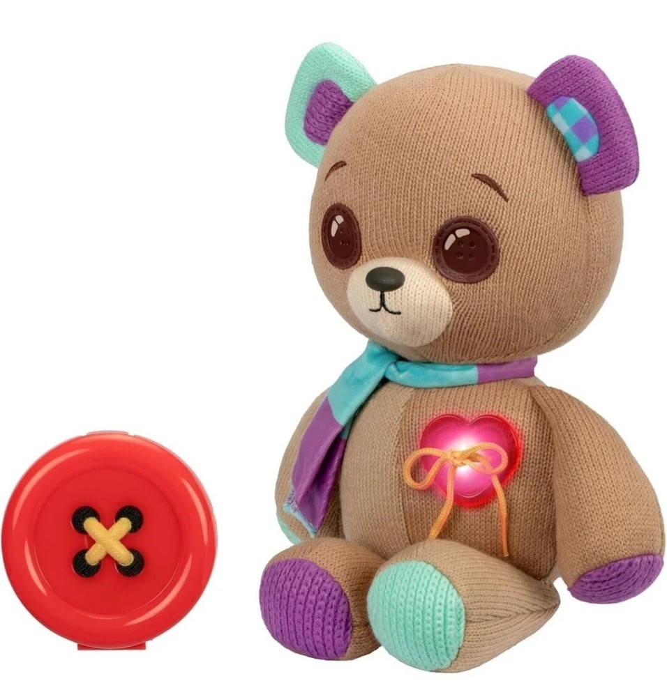 Thready Bear - Interactive 14" Plush Teddy Bear. Make A Wish & Bear New