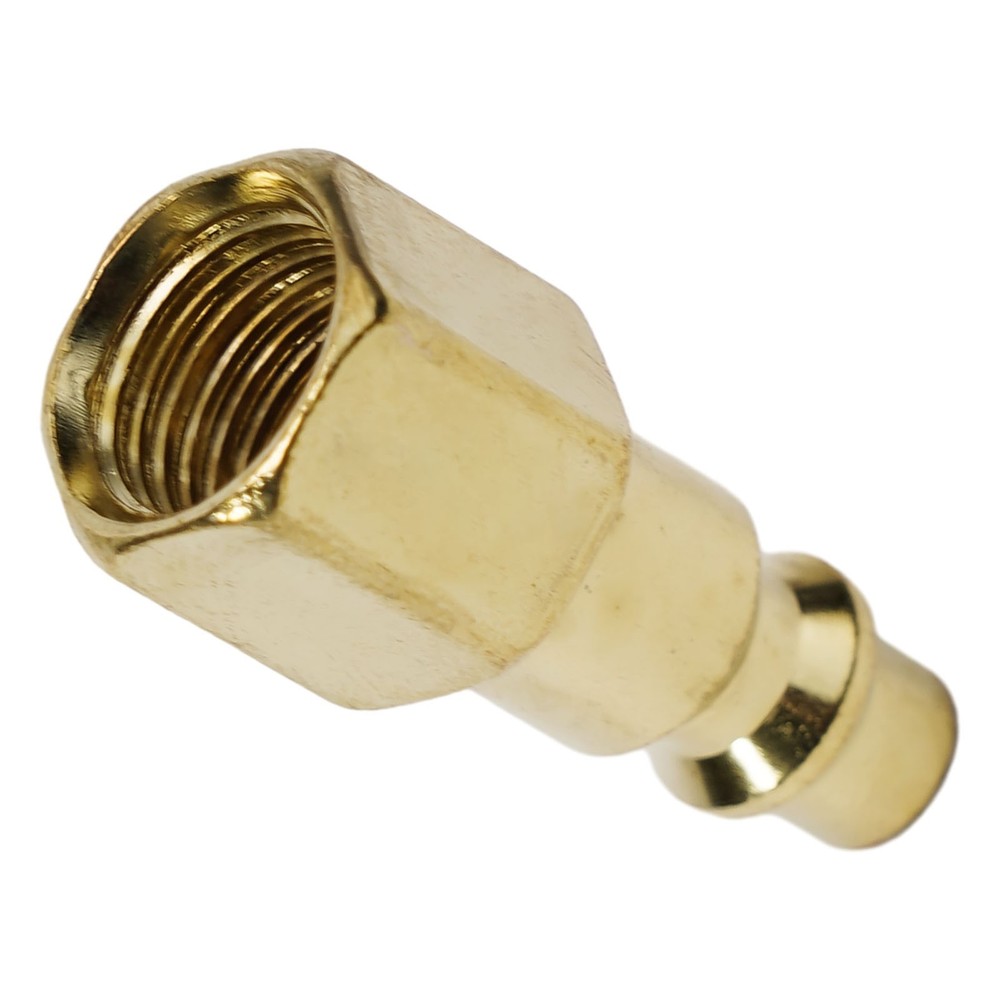 Sturdy Brass Quick Coupler Air Hose Connector Set for Compressor 5 Pcs Pack