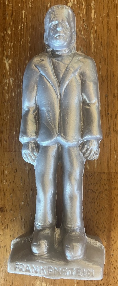 Mold-A-Rama Frankenstein Standing Statue - Shiny Silver - Universal Studios