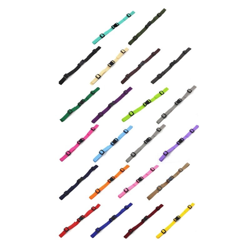 Convenient and Secure Adjustable Nylon Backpack Shoulder Strap Buckle Accessory