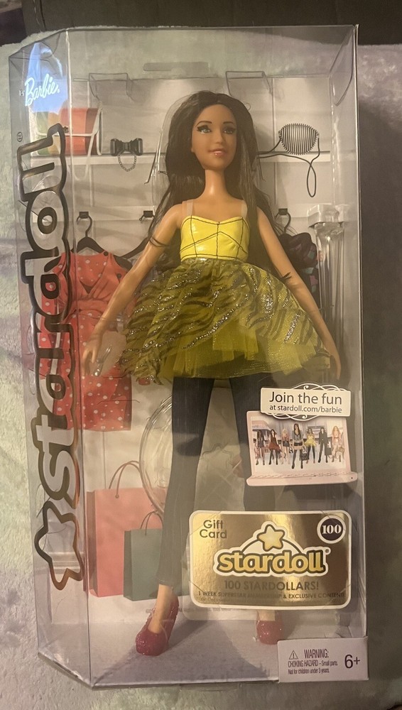 Barbie Stardoll Brunette 2011 Doll