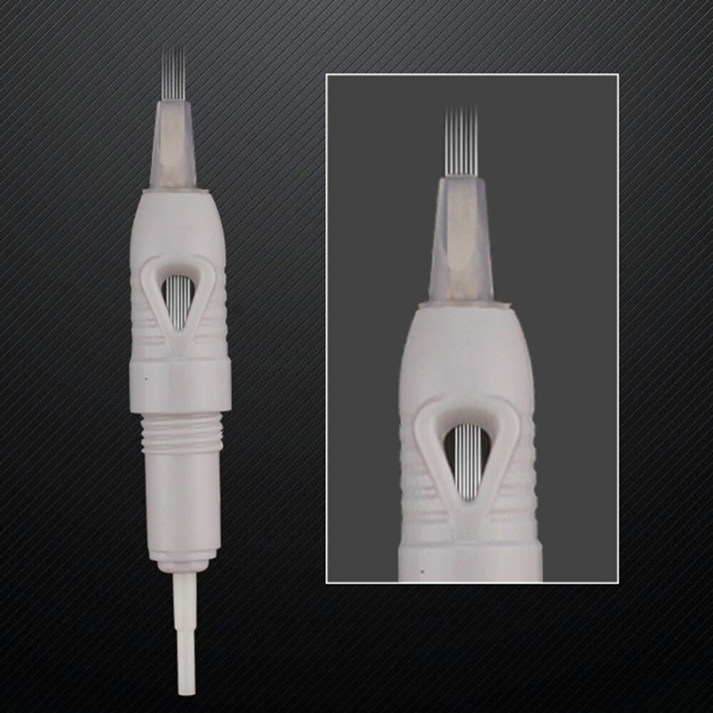 Needles Eyebrow Tattoo Disposable Sterilized Tattoo Permanent Makeup Needle Tips