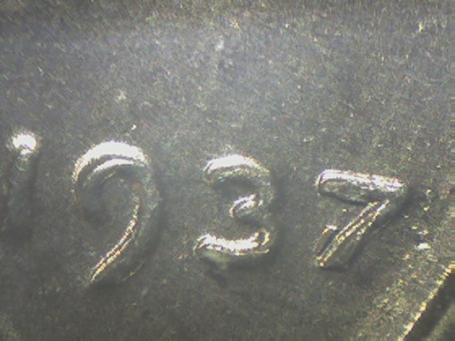 1937 LINCOLN CENT 7 OVER 7 GEM BU HGT