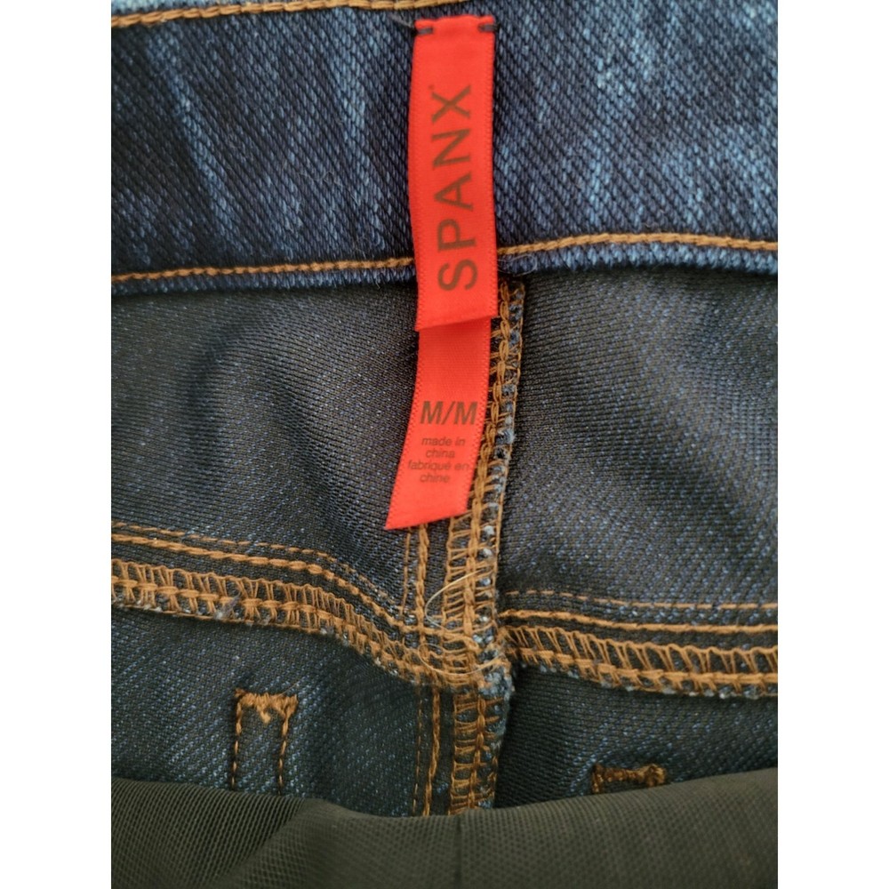 Spanx Blue Jean legging Pull On size Medium pants tummy control slimming