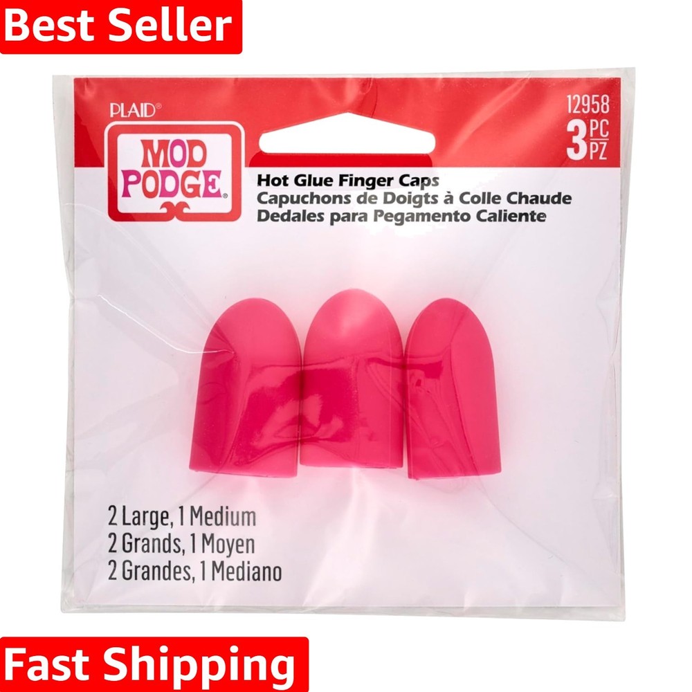 Hot Glue Gun Finger Caps,  Version