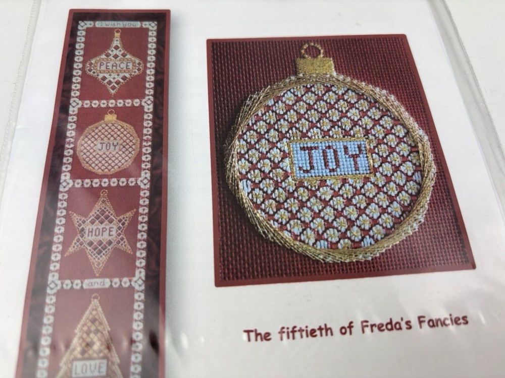 Freda’s Fancy Stitching Trimmings Part 2 Joy Needlepoint Pattern 6S