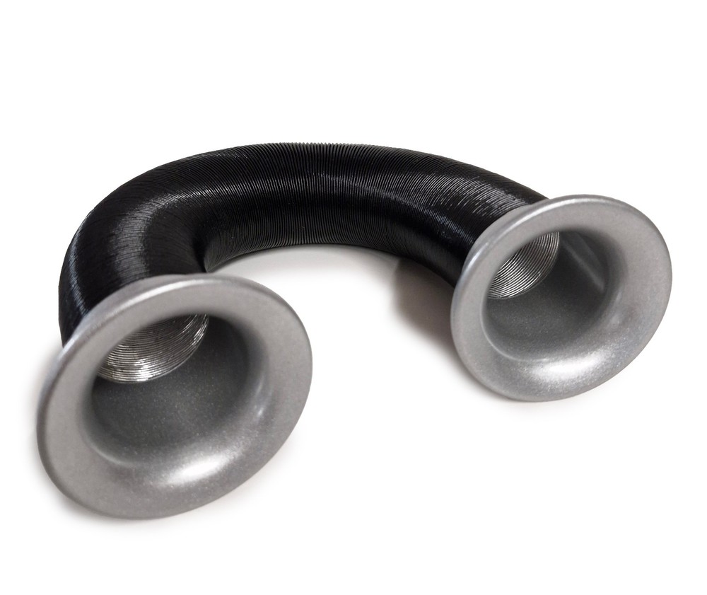 Pipercross Cold Air Feed Pipe Duct 2" 750mm - Silver