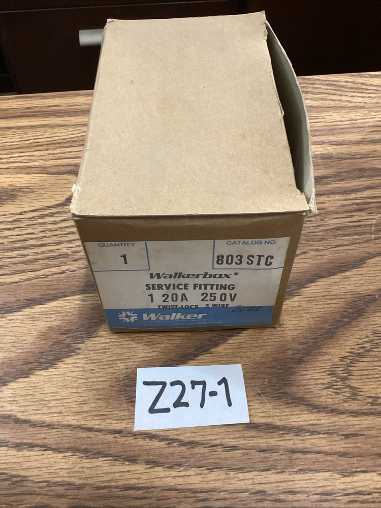 Walker Service Fitting 803STC Walkerbox Twist-Lock