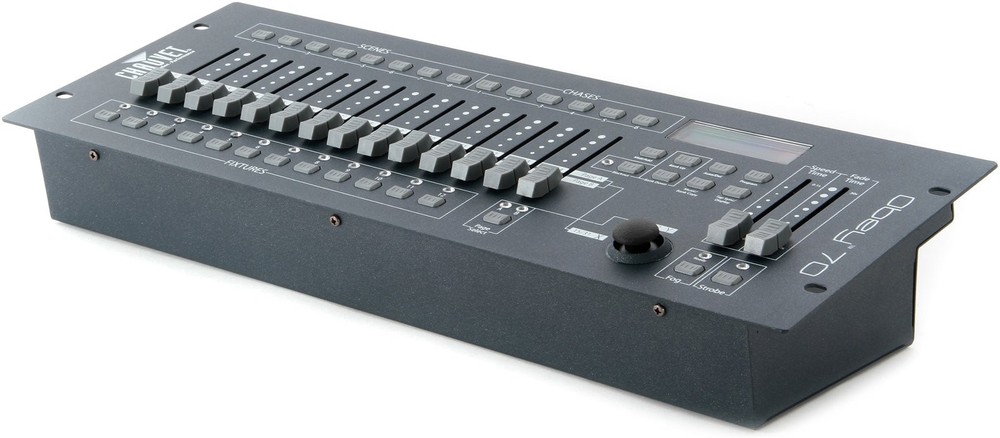 Obey 70 Universal DMX-512 Controller | LED Light Controllers Black
