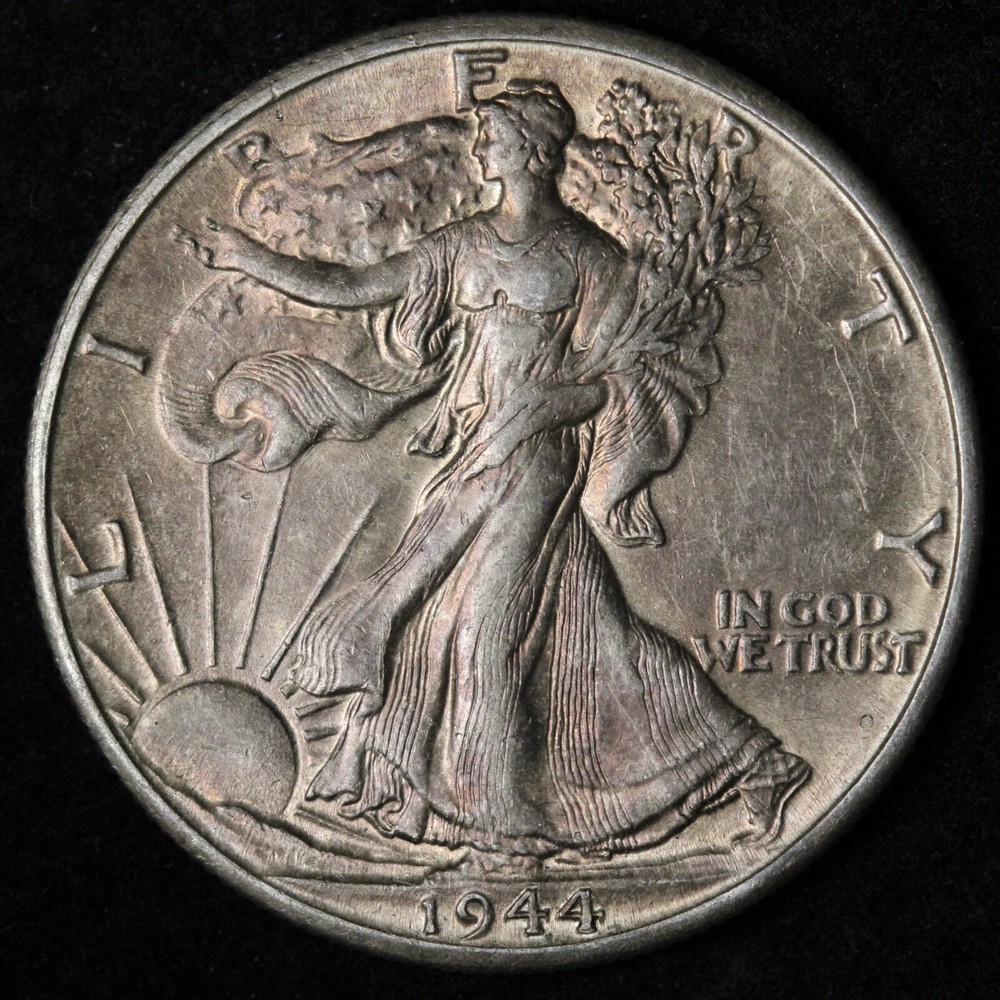 1944-D Walking Liberty Silver Half Dollar UNC *UNCIRCULATED* MS E295 GRCF