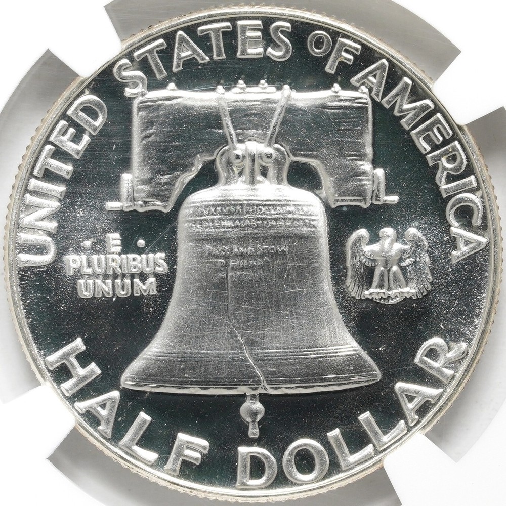 1954 (P) Franklin Silver Half Dollar NGC PF-67
