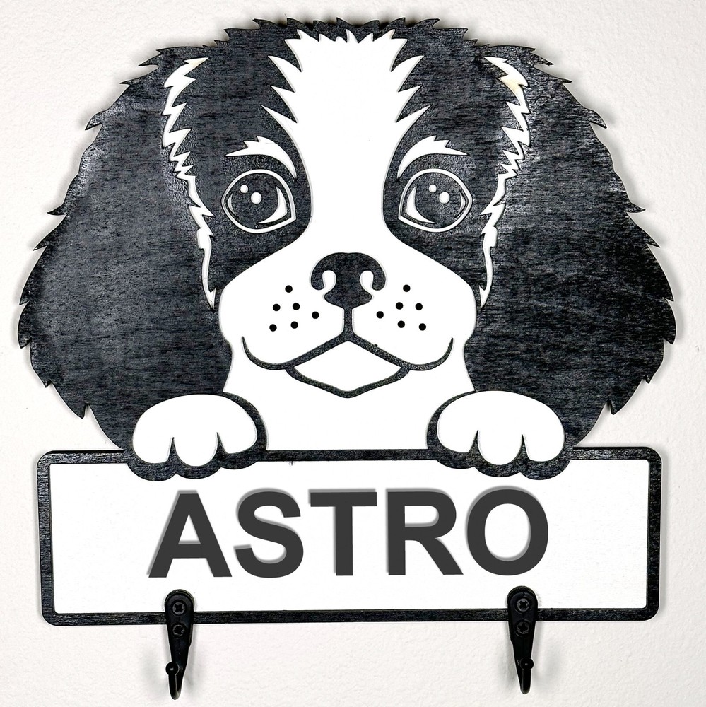 Cocker Spaniel Dog Leash Holder