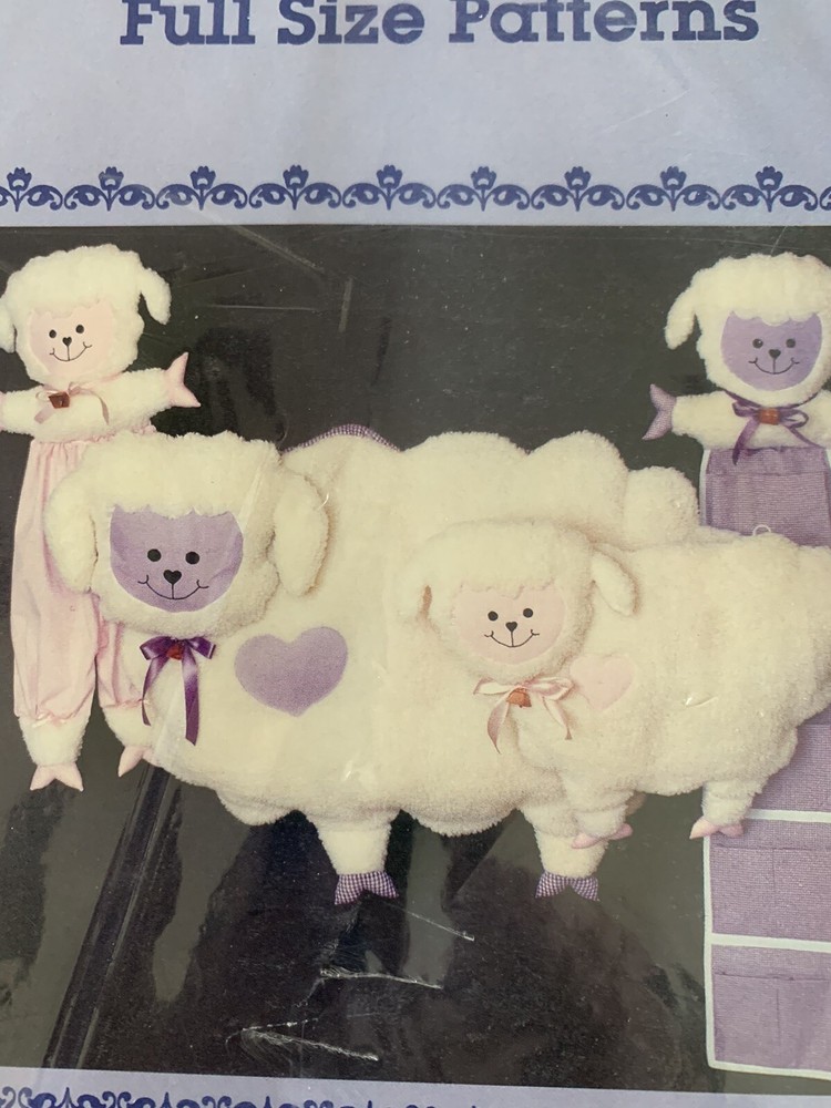 Pebblebrook Patterns Full Size Patterns Lamb Rest Mat/Wall Hangings