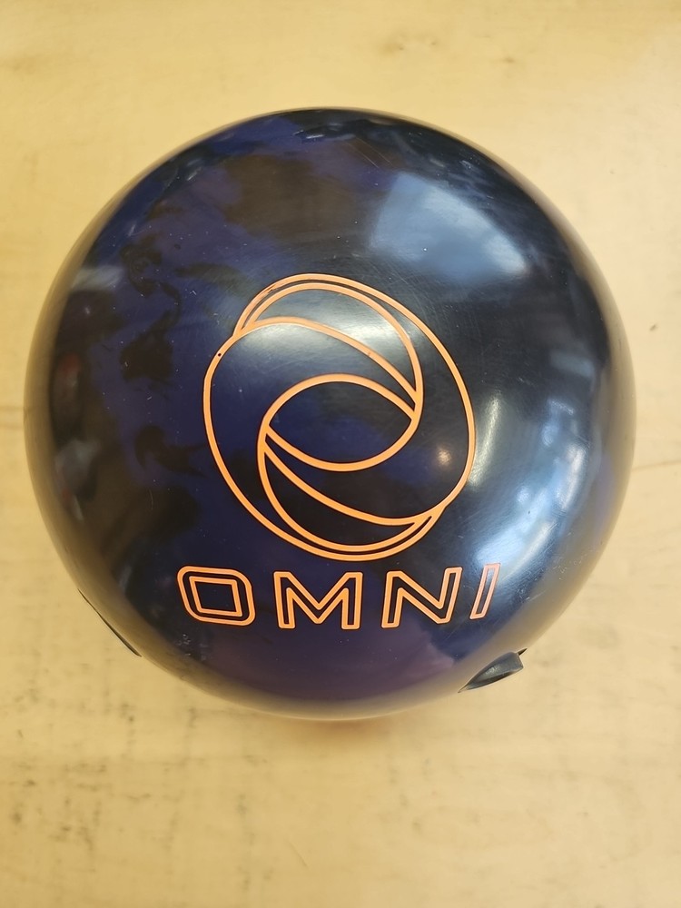 Ebonite OMNI SOLID Bowling Ball 15 Lb Pound Drilled