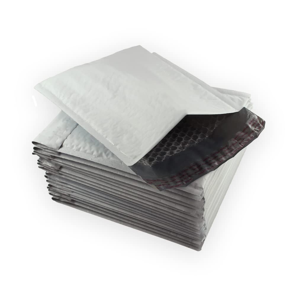 10 EcoSwift Size #5 10.5x16 Poly Bubble Mailers Padded Envelope Large, Gray