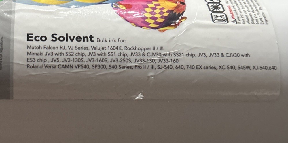 Eco-Solvent ~*Black*~ 1 Litter ~ Sealed