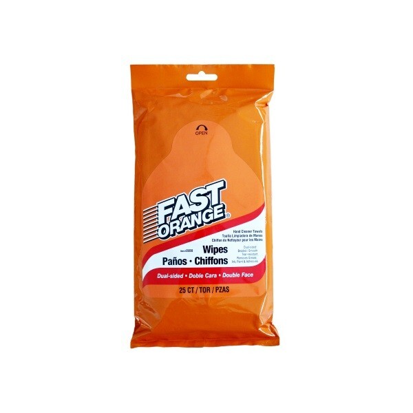 Permatex® 25050 - 25 Count Fast Orange™ Hand Wipes